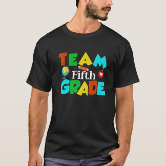 Fünfte Klasse des Teams 5. Klasse Zurück zu Schull T-Shirt