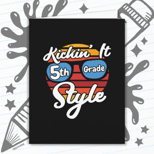 Fünfte Klasse erster Tag 5. Klasse zurück zur Schu Karte