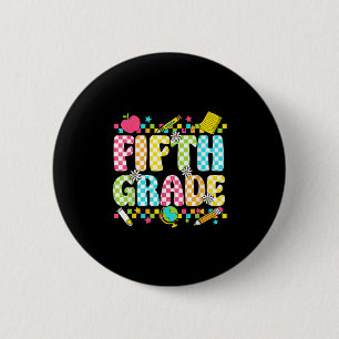 Fünfte Klasse Lehrer Student Groovered zurück Button