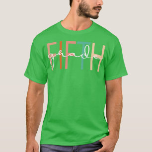 Fünfte Klasse Lehrer Team 5. Platz T-Shirt