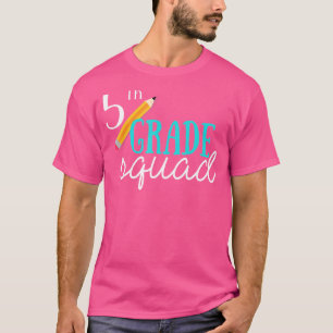 Fünfte Klasse Lehrer zurück zur Schule T-Shirt