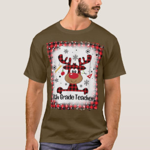 Fünfte Klasse Reindeer Lehrer T-Shirt