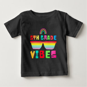 Fünfte Klasse - Rückkehr zum Lehrer und Student Baby T-shirt