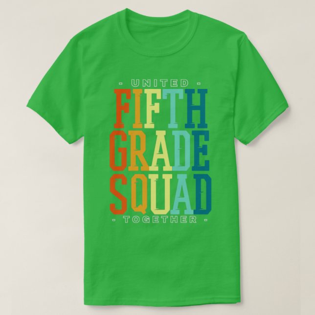 Fünfte Klasse T-Shirt (Design vorne)