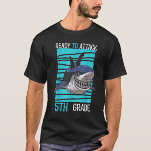 Fünfte Klasse Vorbereitung auf Angriff 5. Schultag T-Shirt