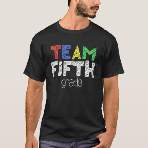 Fünfte Stufe des Teams Zurück zur Schule T-Shirt