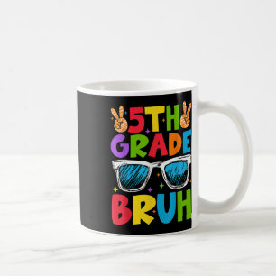 Fünfter Grad Bruh schüttelt zurück zu den glücklic Kaffeetasse