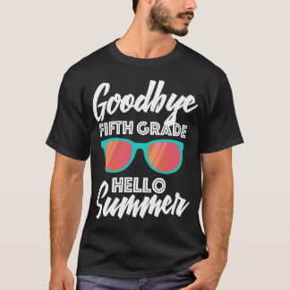 Fünfter Grad letzter Tag der Schule T-Shirt