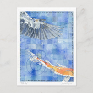 Fünfter Tag (7 Tage Erstellung) Postkarte