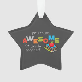 Fünfter Tag der Bewertung durch den Lehrer Phantas Ornament