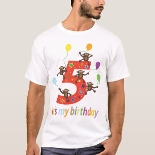 Fünftes Geburtstags-Geschenk (fünf Jahre) T-Shirt