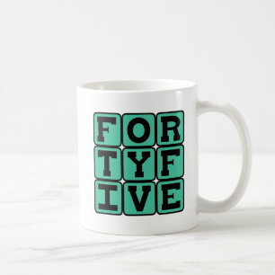 Fünfundvierzig, Nummer 45 Tasse