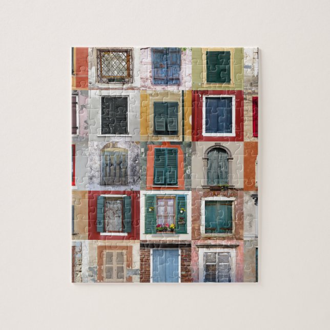 Fünfundzwanzig Fenster Puzzle (Vertikal)
