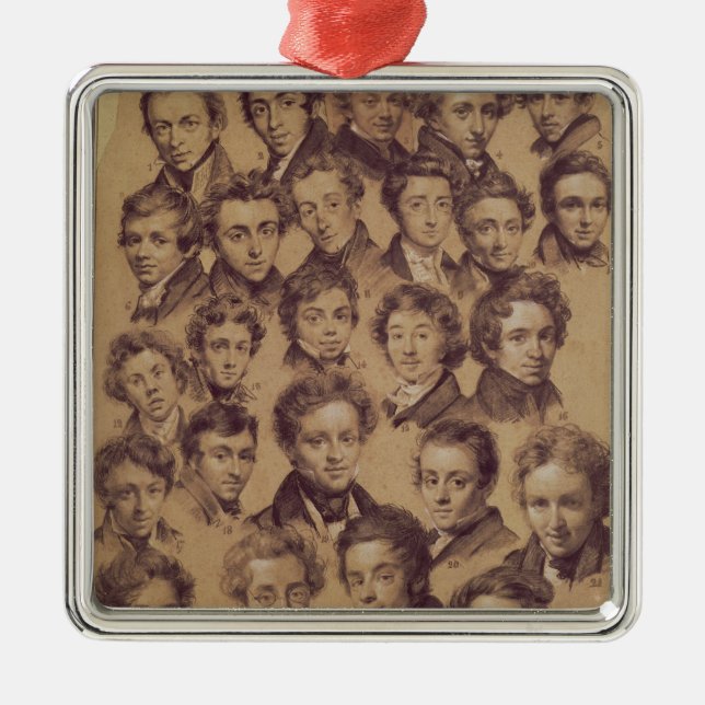 Fünfundzwanzig Schüler vom Studio von Antoine Ornament Aus Metall (Vorne)