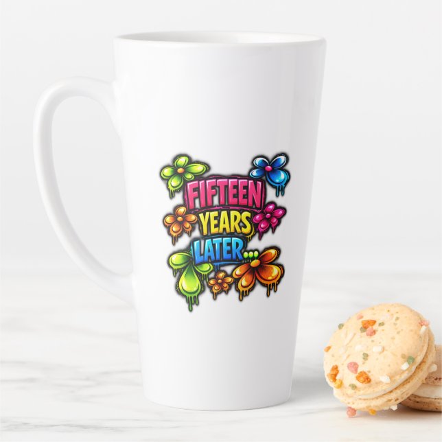 Fünfzehn Jahre später Milchtasse (Beispiel)