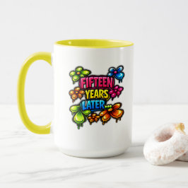 Fünfzehn Jahre später Tasse