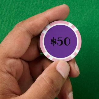Fünfzig Dollar Pokerchips