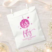 Fünfzig Rosa Disco Ball 50. Geburtstagsfeier