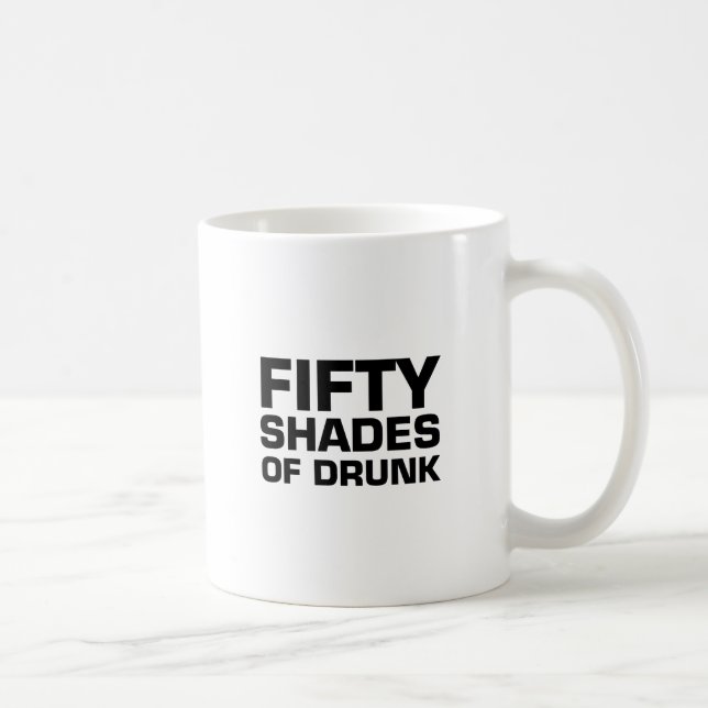 Fünfzig Schatten von betrunkenem Tasse (Rechts)