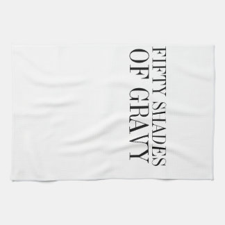 Fünfzig Schattierungen des Gravy-Shirts Geschirrtuch