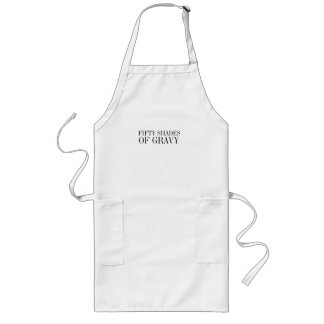 Fünfzig Schattierungen des Gravy-Shirts Lange Schürze