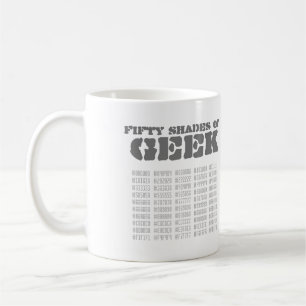Fünfzig Shades von Geek Kaffeetasse