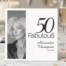 Fünfzig und Fantastisch Name Datum 50. Foto-Party