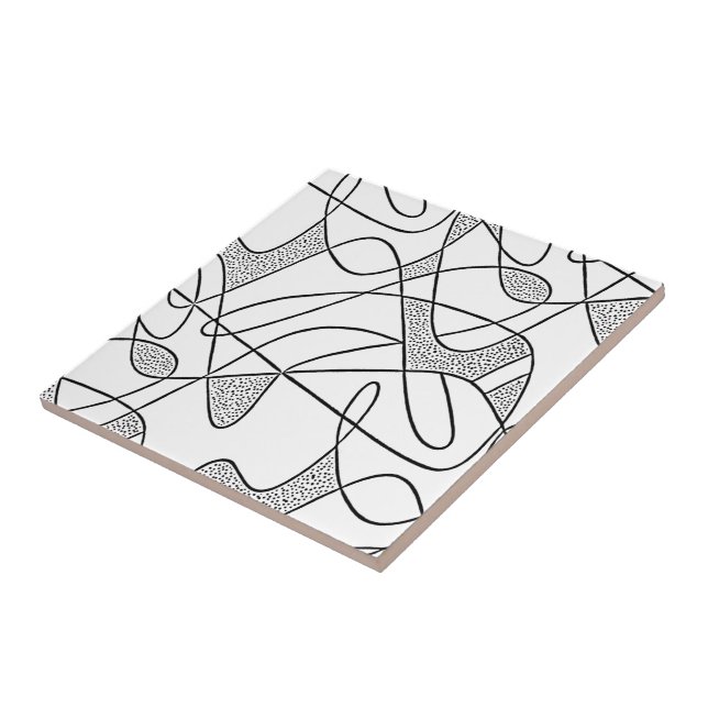 Fünfzigerjahre der Keramik-Fliese CONTEMPO ATOM200 Fliese (Seite)