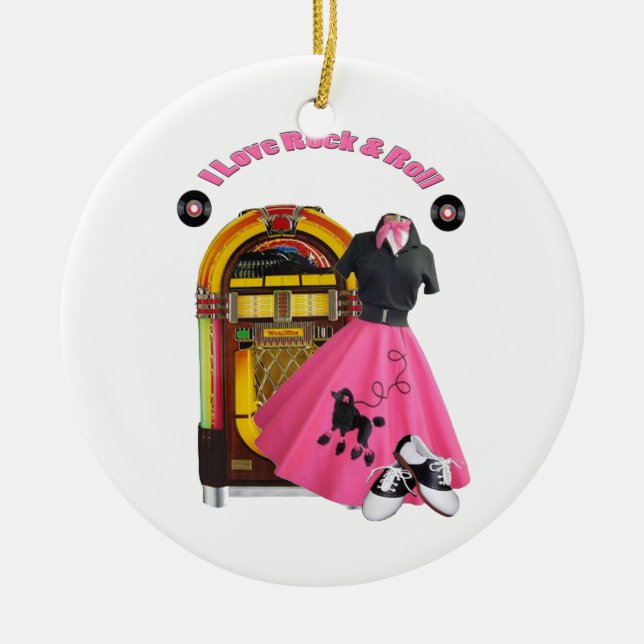 Fünfzigerjahre I Liebe-Felsen u. Rollenverzierung Keramik Ornament (Vorne)