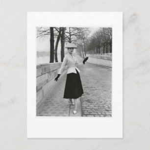 Fünfzigerjahre Modepostkarte Postkarte