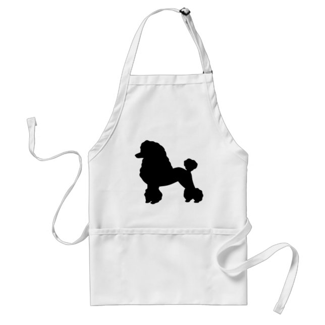 Fünfzigerjahre Pudel-Rock-inspirierte Schürze (Vorne)