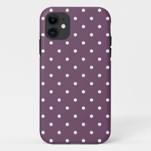 Fünfzigerjahre reden lila Polka-Punkt iPhone 5/5S Case-Mate iPhone Hülle