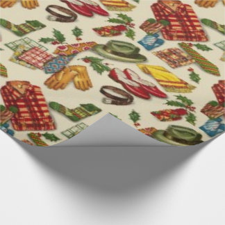 Fünfzigerjahre Vintages Geschenkpapier