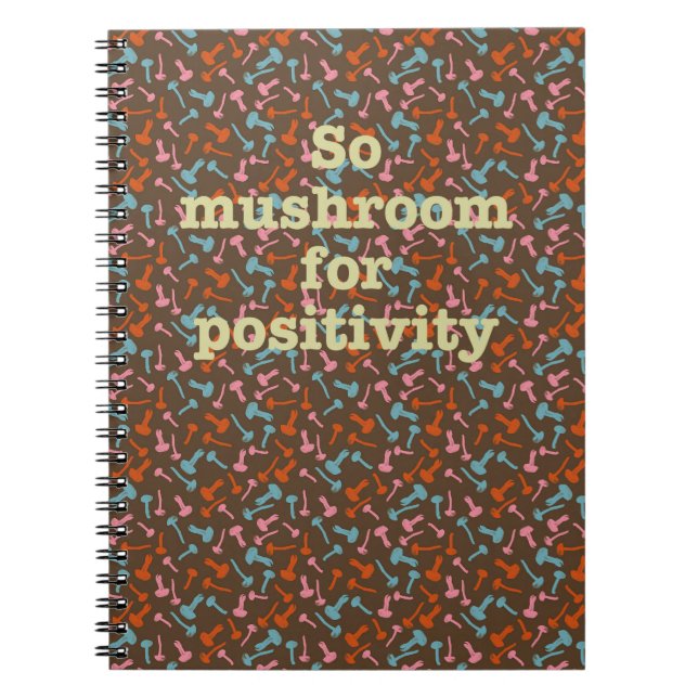 Fungi Cover Notebook Notizblock (Vorderseite)
