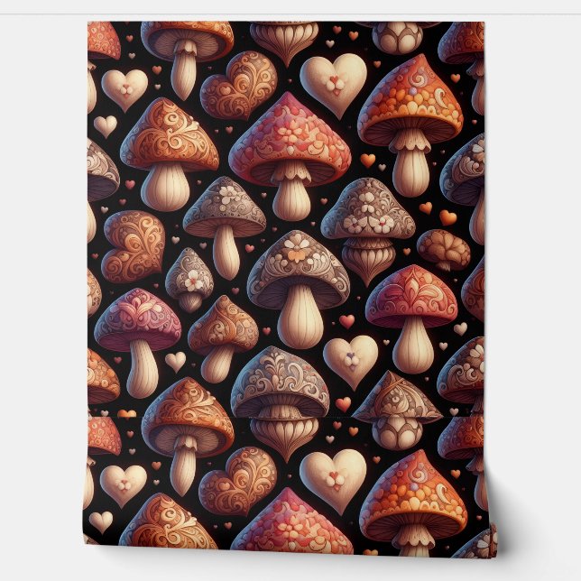 Fungi Family Tapete (Abrollen)