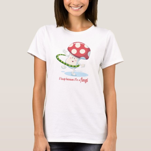 Fungi: Flügelkreisoberteil T-Shirt (Vorderseite)