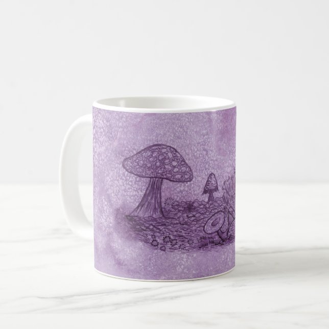 Fungi Meadow Tasse (Vorderseite Links)