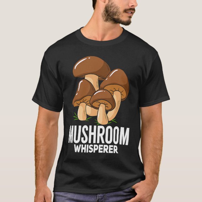 Fungi Mushroom  For Hunting Mycologist T-Shirt (Vorderseite)