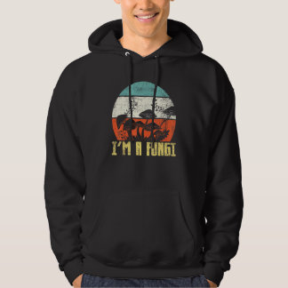 Fungi Mushroom Morels Retro Vintag Hoodie