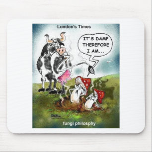 Fungi Philosophie Funny Gifts T-Shirts & Sammlerst Mousepad