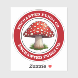 Fungi Rote Amanita Muscaria Sticker