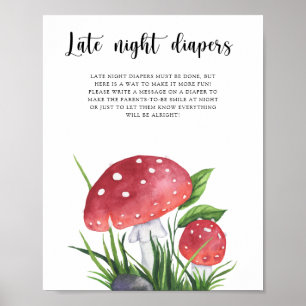 Fungi - Spätes Nachttauchspiel Poster