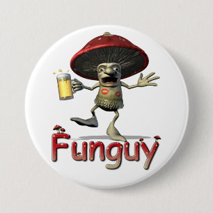 Funguy Pilz-Knopf Button