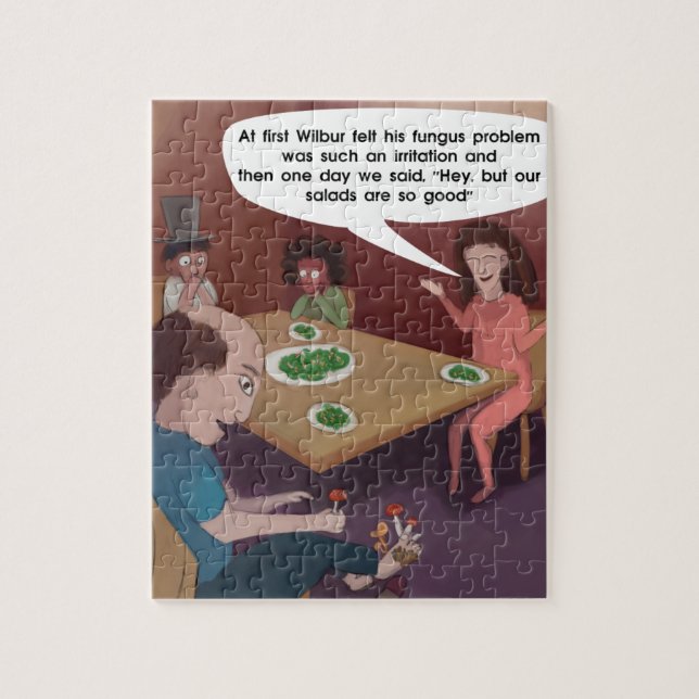 FunGuy ToedStühle zum Abendessen Puzzle (Vertikal)