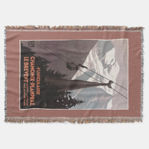 Funiculaire Le Brevent Seilbahnplakat Decke