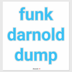 funk darnold Müll Hankamer Artjunkhaus Splash-Art Aufkleber