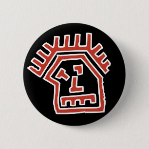 Funk-Gesicht Button