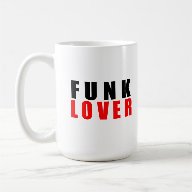 Funk Liebhaber Kaffeetasse (Links)