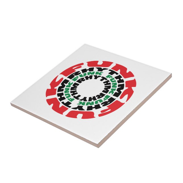 Funk Rhythm Funk Funk Rhythmus Fliese (Seite)