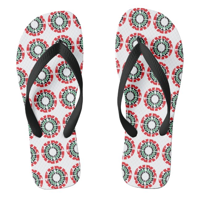 Funk Rhythm Funk Funk Rhythmus Flip Flops (Fußbett)